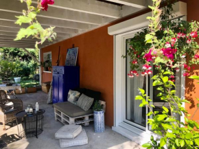 Studio calme avec terrasse proche de Lyon